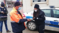 Sivas Divriği'de ilçe halkının ateşi drone ile ölçüldü