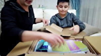 Çekmeköy'de bir baba, oğluna uzaktan eğitim için bilgisayar aldı: Gelen kargoyu görünce şok yaşadılar