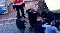 Hırsıza mahalle sakininden ingiliz anahtarlı müdahale
