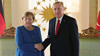 Cumhurbaşkanı Erdoğan Almanya Başbakanı Merkel ile video konferansla görüştü