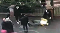 Takip edip çelme taktılar, ardından darp ettiler: Sağlık çalışanlarına uygulanan şiddet kamerada