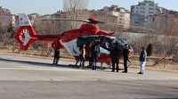 21 günlük bebeği hayatta tutma yarışı: Ambulans helikopterler önce Kayseri sonra da Ankara'ya havalandı