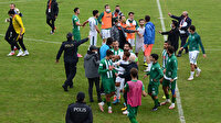 2. Lig maçında ortalık karıştı, futbolcular birbirine girdi