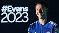 Leicester City Evans'ın sözleşmesini 2023'e kadar uzattı