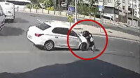 Küçükçekmece'de kazalarıyla ünlü olan kavşak, sosyal medyada milyonlarca kez izlendi