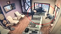 Ankara'da biber gazı ve beyzbol sopalı soygun girişimi kamerada