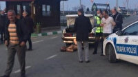 Rize'de dehşete düşüren görüntü: Bagajdan çıkarıp sokak ortasına atarken yakalandılar
