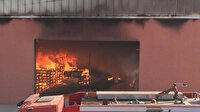 Harran Üniversitesinin lojistik deposunda yangın