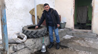 Kars'ın dondurucu soğuğunu koyun gübresi çözdü