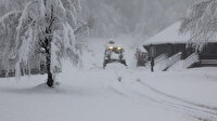Kar kalınlığı 30 santimetreye ulaştı