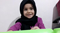 Minik Ayşe Hüma, 'zorla kapattırıyorlar' yorumlarına cevap verdi