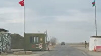 Aliyev Türk ve Azerbaycan bayraklarının dalgalandığı Şuşa kapısından şehre giriş yaptı