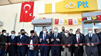 Terörden arındırılan Tel Abyad’da hastane temeli atıldı PTT şubesi açıldı