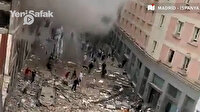 İspanya'nın başkenti Madrid patlamayla savaş alanına döndü