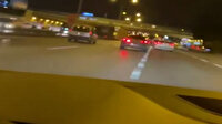 Kartal'da makas atan sürücüyü çekeyim derken kendi de makas attı