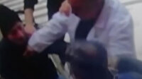 Sağlık personeline yapılan saldırıyı kameralar saniye saniye kaydetti