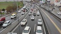 İstanbul'da kısıtlama sonrası trafik yoğunluğu sürüyor