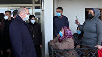 Cumhurbaşkanı Erdoğan, depremzedeler için yapılan konutların teslimi öncesi vatandaşlarla sohbet etti