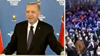 Kongre'de Cumhurbaşkanı Erdoğan'a 'Müslüm Baba' sürprizi: Hasret kalmışız bunlara ya