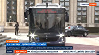 Cumhurbaşkanı Erdoğan sürücüsüz otobüsün ilk yolcusu