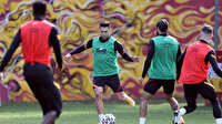 Galatasaray’da derbi öncesinde Radamel Falcao takımla çalıştı