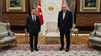 Cumhurbaşkanı Erdoğan, AYM Başkanı Arslan'ı kabul etti