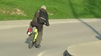 Pandemide toplu taşımayı kullanmak istemeyen öğretmen bisikletine motor taktı