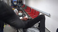 Aksaray'da kız meselesinden hastanelik olan adam hıncını kameramandan almak istedi