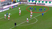 Yeşil sahalarda görülmemiş korner taktiği: Rakip futbolcular şaşkına döndü