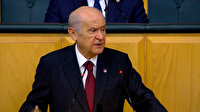 Bahçeli, 'Twitter mesajlarımı kısıtlamış, demek ki doğru yoldayız' dedi ve o mesajı kürsüden paylaştı