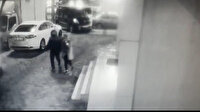 Şiddetli fırtınada düşen balkon camından saniyelerle kurtuldular