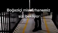 Sosyal medyadaki "Boğaziçi misafirhanemiz sizi bekliyor" videosu kurgu çıktı