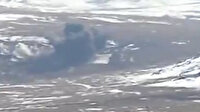 Kars'tan nefes kesen görüntüler: F-16'lar hedefleri böyle vurdu