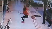 Antalya'da genç kadın balkondan düştü: Kaldırımda yürüyen kişi saniyelerle kurtuldu