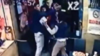 Kasımpaşa'da pizzacıda yumruklar havada uçuştu