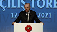 Cumhurbaşkanı Erdoğan: 40 bin tablet dağıtmakla övünüyorlar, Şahinbey Belediyesinin dağıttığı 50 bin tableti görmüyorlar