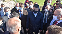 Tarım ve Orman Bakanı Bekir Pakdemirli'den doludan zarar gören çiftçilere ziyaret