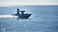 Türkiye'nin ilk silahlı deniz aracı ULAQ suya indirildi