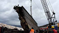 Batık gemiden 1200 ton demir çıkarılacak