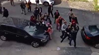 Antalya'da komşular birbirine girdi, ortalık savaş alanına döndü