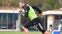 Takım izinde Cenk Tosun idmanda