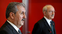 Mustafa Destici: Ha Kandil'de Karayılan ha Meclis sıralarında oturan kara çiyan, ha Duran Kalkan ha Pervin Buldan