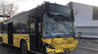 İstanbul'da İETT otobüsü servis minibüsüyle çarpıştı: 7 kişi yaralandı