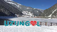 Uzungöl buz tuttu