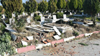 Manisa'da mezarlıklara çirkin saldırı