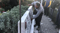 Adana'da tahrip edilen ikiz şehitlerin mezarları onarıldı