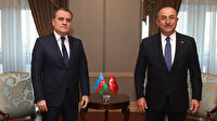 Dışişleri Bakanı Çavuşoğlu, Azerbaycanlı mevkidaşı Bayramov ile görüştü