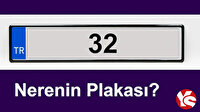 32 plaka kodu neresi? 32 hangi ilin plakası?