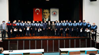 Pandeminin kahramanları başarı belgelerini aldı