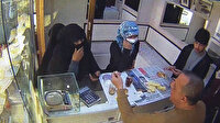 Küpe bozdurmak isteyip kuyumcuyu lafa tutan hırsızlar 80 bin liralık bilezik çaldı